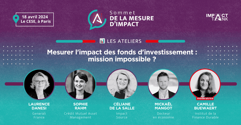 Sommet de la Mesure d'Impact - Venez nous rencontrer !